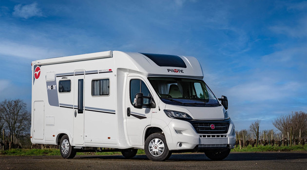 Avis Explore Pilote coachbuilt motorhome under a blue sky