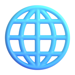 Globe icon representing About Us at CampervanPlanet